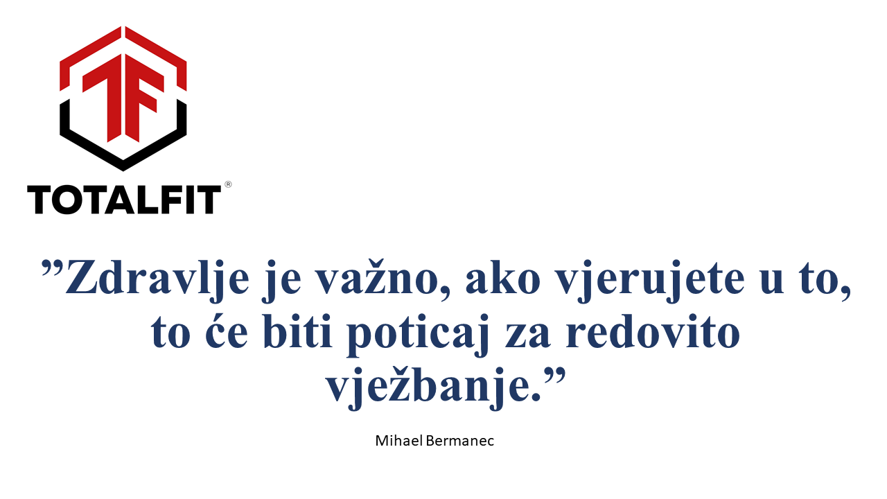 Zdravlje je važno ako vjerujete u