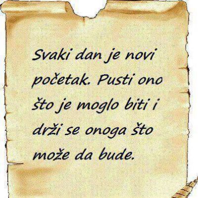 Novi početak