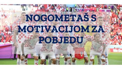Nogometaš s motivacijom za pobjedu